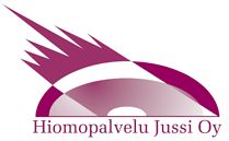 Hiomopalvelu Jussi Oy -logo